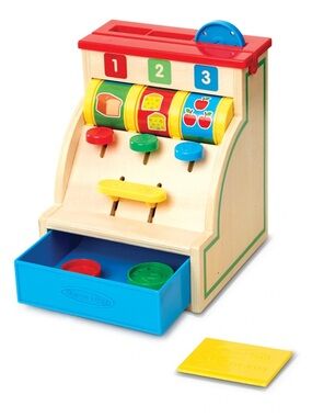 Melissa & Doug Spin Toy Cash Register *READ*